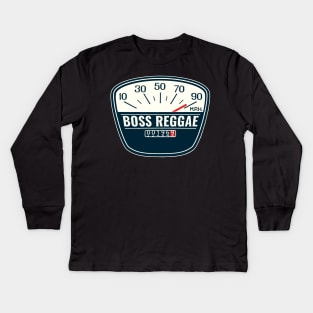 Boss reggae scooter speedometer Kids Long Sleeve T-Shirt